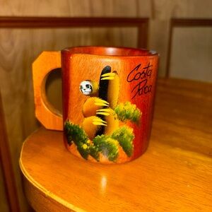 Costa Rica Wooden Mug
